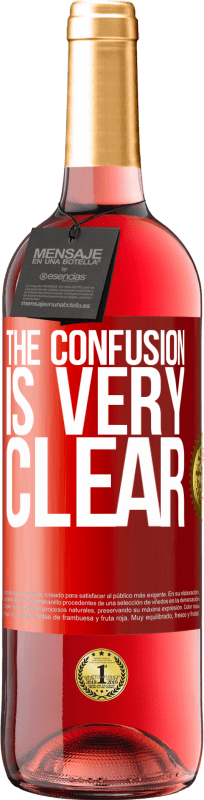«The confusion is very clear» ROSÉ Edition
