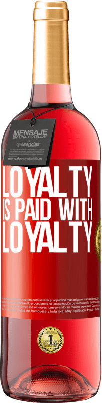 29,95 € | Rosé Wine ROSÉ Edition Loyalty is paid with loyalty Red Label. Customizable label Young wine Harvest 2024 Tempranillo