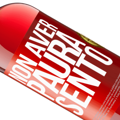 Espressioni Uniche e Personali. «Non aver paura Sento» Edizione ROSÉ