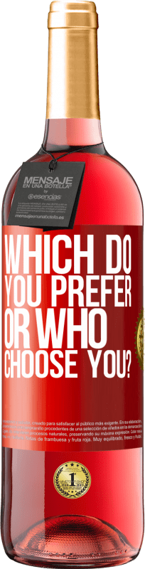 29,95 € | 桃红葡萄酒 ROSÉ版 您更喜欢哪个，或谁选择了您？ 红色标签. 可自定义的标签 青年酒 收成 2025 Tempranillo