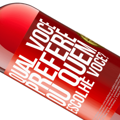 Expressões Únicas e Pessoais. «qual você prefere, ou quem escolhe você?» Edição ROSÉ