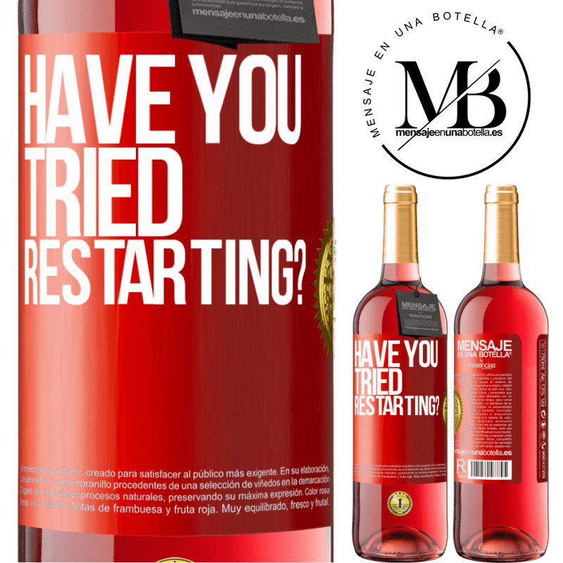 29,95 € Free Shipping | Rosé Wine ROSÉ Edition have you tried restarting? Red Label. Customizable label Young wine Harvest 2022 Tempranillo