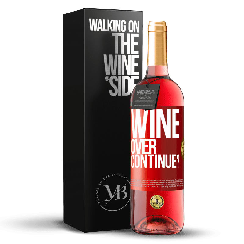 29,95 € Free Shipping | Rosé Wine ROSÉ Edition Wine over. Continue? Red Label. Customizable label Young wine Harvest 2023 Tempranillo