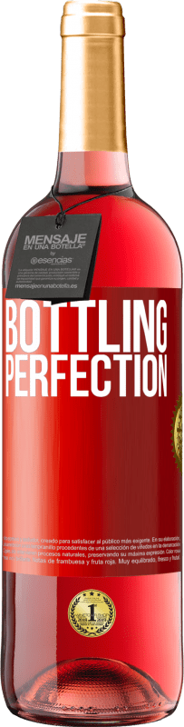 29,95 € 免费送货 | 桃红葡萄酒 ROSÉ版 Bottling perfection 红色标签. 可自定义的标签 青年酒 收成 2024 Tempranillo