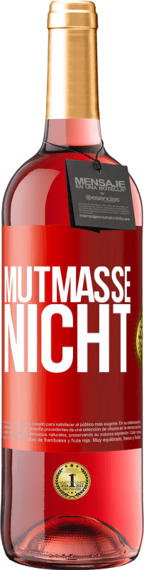 29,95 € | Roséwein ROSÉ Ausgabe Mutmaße nicht Rote Markierung. Anpassbares Etikett Junger Wein Ernte 2023 Tempranillo
