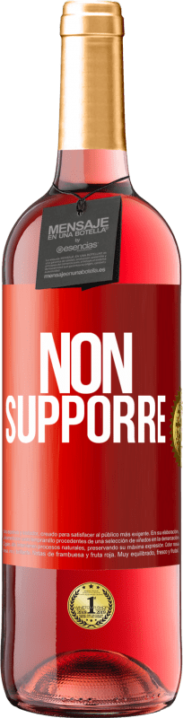 29,95 € | Vino rosato Edizione ROSÉ Non supporre Etichetta Rossa. Etichetta personalizzabile Vino giovane Raccogliere 2023 Tempranillo