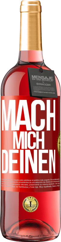 29,95 € Kostenloser Versand | Roséwein ROSÉ Ausgabe Mach mich Deinen Rote Markierung. Anpassbares Etikett Junger Wein Ernte 2025 Tempranillo