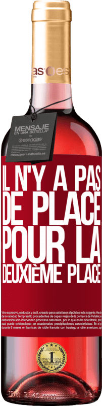 29,95 € Envoi gratuit | Vin rosé Édition ROSÉ Il n'y a pas de place pour la deuxième place Étiquette Rouge. Étiquette personnalisable Vin jeune Récolte 2025 Tempranillo