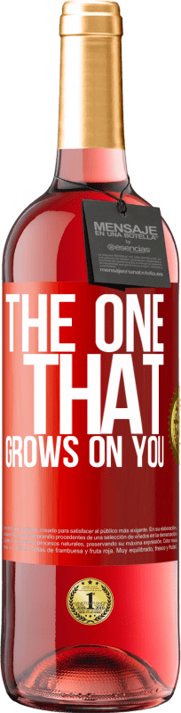 29,95 € | Розовое вино Издание ROSÉ The one that grows on you Красная метка. Настраиваемая этикетка Молодое вино Урожай 2024 Tempranillo