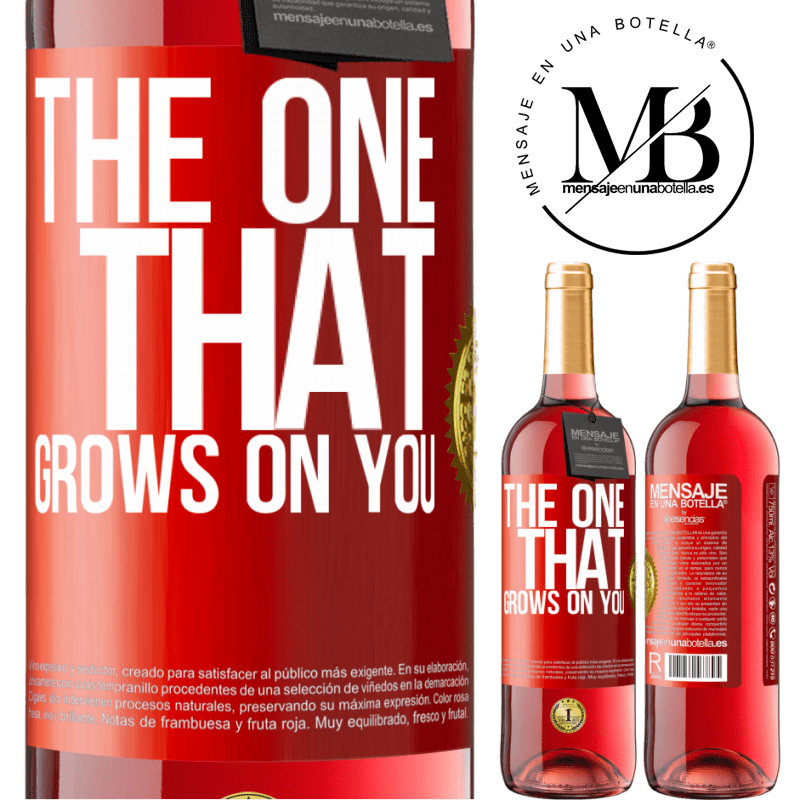 24,95 € Free Shipping | Rosé Wine ROSÉ Edition The one that grows on you Red Label. Customizable label Young wine Harvest 2021 Tempranillo