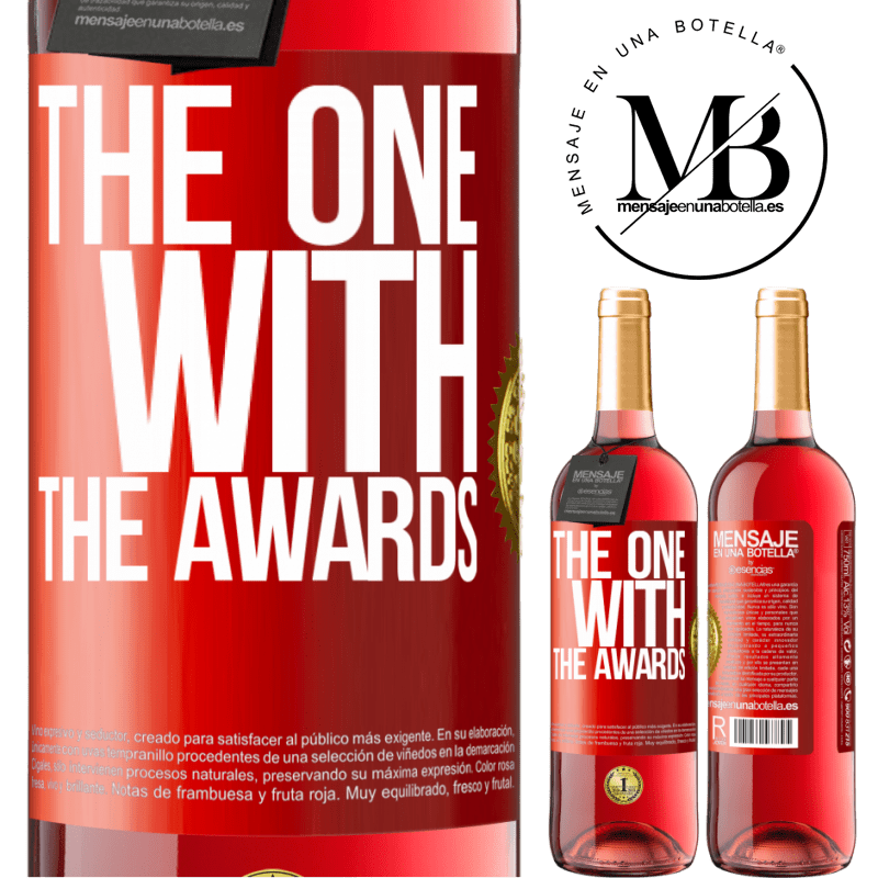 24,95 € Free Shipping | Rosé Wine ROSÉ Edition The one with the awards Red Label. Customizable label Young wine Harvest 2021 Tempranillo
