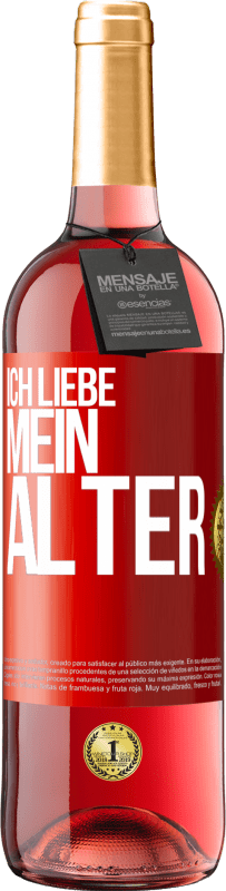 29,95 € | Roséwein ROSÉ Ausgabe Ich liebe mein Alter Rote Markierung. Anpassbares Etikett Junger Wein Ernte 2024 Tempranillo