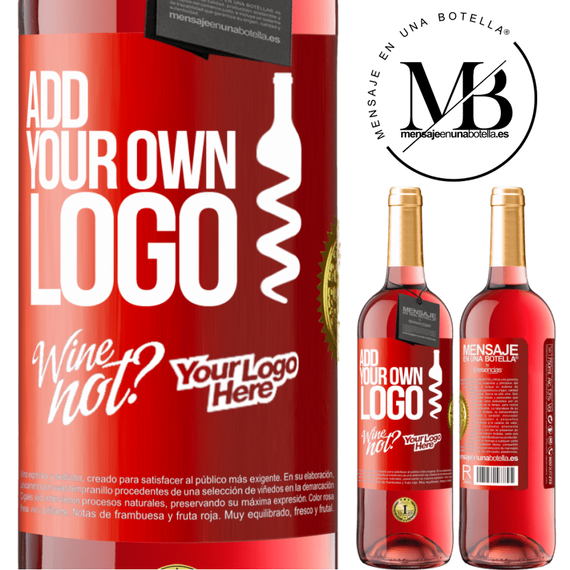 29,95 € Free Shipping | Rosé Wine ROSÉ Edition Add your own logo Red Label. Customizable label Young wine Harvest 2023 Tempranillo