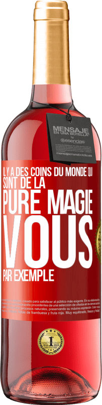 29,95 € Envoi gratuit | Vin rosé Édition ROSÉ Il y a des coins du monde qui sont de la pure magie. Vous par exemple Étiquette Rouge. Étiquette personnalisable Vin jeune Récolte 2025 Tempranillo
