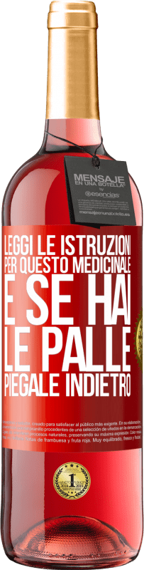 29,95 € | Vino rosato Edizione ROSÉ Leggi le istruzioni per questo medicinale e se hai le palle, piegale indietro Etichetta Rossa. Etichetta personalizzabile Vino giovane Raccogliere 2024 Tempranillo