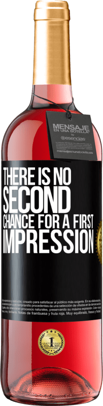 29,95 € | 桃红葡萄酒 ROSÉ版 没有第二印象的第一印象 黑标. 可自定义的标签 青年酒 收成 2023 Tempranillo