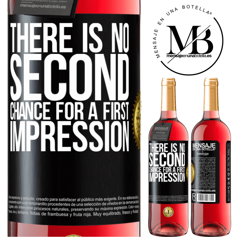 29,95 € Free Shipping | Rosé Wine ROSÉ Edition There is no second chance for a first impression Black Label. Customizable label Young wine Harvest 2024 Tempranillo