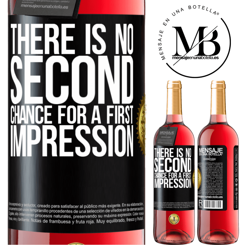 29,95 € Free Shipping | Rosé Wine ROSÉ Edition There is no second chance for a first impression Black Label. Customizable label Young wine Harvest 2025 Tempranillo