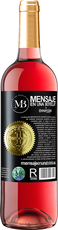 «Excelentísimo señor papá. Muchas felicidades» Edición ROSÉ