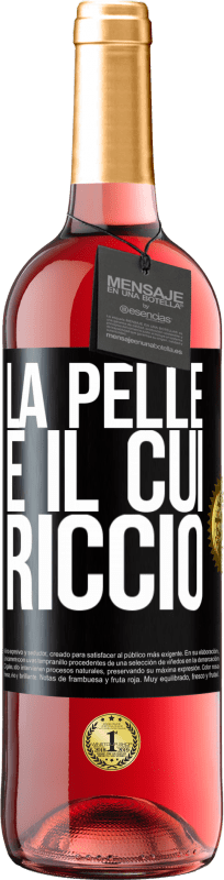 29,95 € | Vino rosato Edizione ROSÉ La pelle è il cui riccio Etichetta Nera. Etichetta personalizzabile Vino giovane Raccogliere 2024 Tempranillo