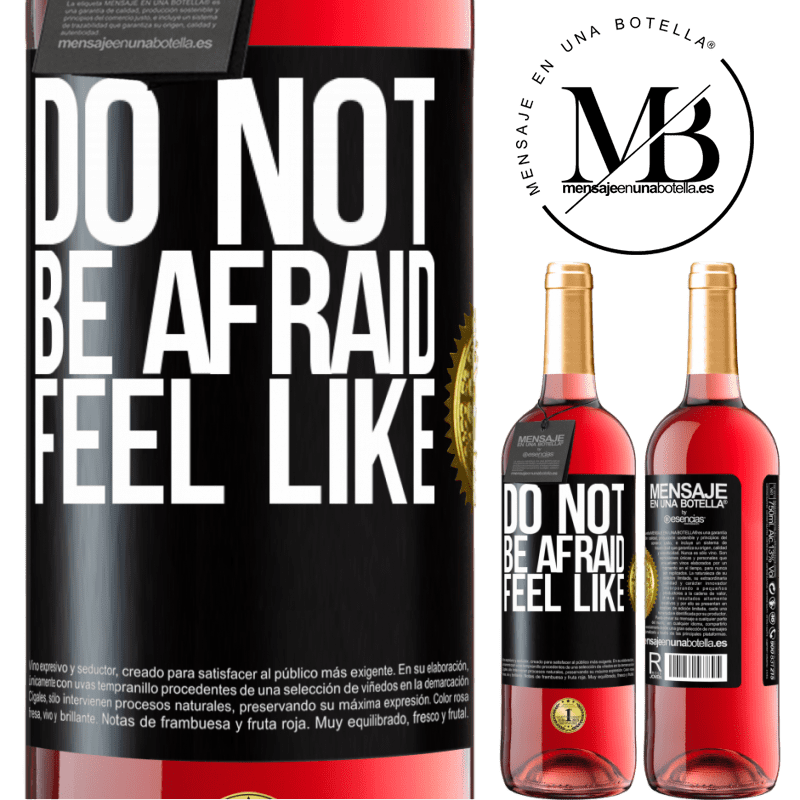 29,95 € Free Shipping | Rosé Wine ROSÉ Edition Do not be afraid. Feel like Black Label. Customizable label Young wine Harvest 2023 Tempranillo