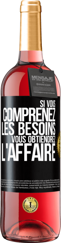 29,95 € Envoi gratuit | Vin rosé Édition ROSÉ Si vous comprenez les besoins vous obtiendrez l'affaire Étiquette Noire. Étiquette personnalisable Vin jeune Récolte 2025 Tempranillo