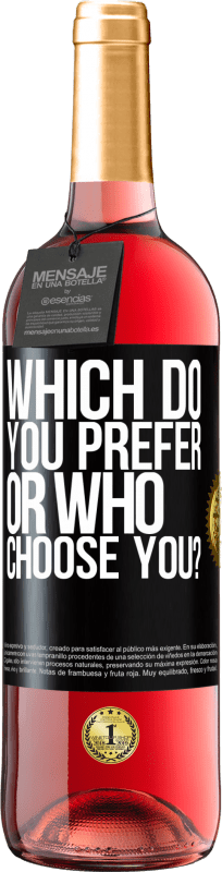 29,95 € | 桃红葡萄酒 ROSÉ版 您更喜欢哪个，或谁选择了您？ 黑标. 可自定义的标签 青年酒 收成 2025 Tempranillo
