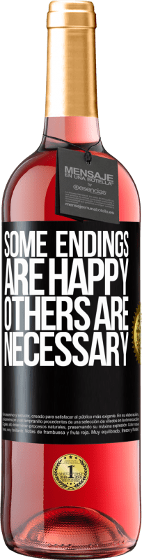 29,95 € | Rosé Wine ROSÉ Edition Some endings are happy. Others are necessary Black Label. Customizable label Young wine Harvest 2023 Tempranillo