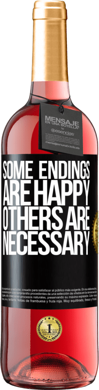 29,95 € | Rosé Wine ROSÉ Edition Some endings are happy. Others are necessary Black Label. Customizable label Young wine Harvest 2024 Tempranillo