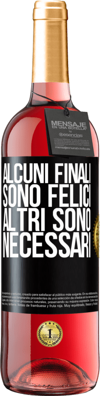 29,95 € | Vino rosato Edizione ROSÉ Alcuni finali sono felici. Altri sono necessari Etichetta Nera. Etichetta personalizzabile Vino giovane Raccogliere 2025 Tempranillo
