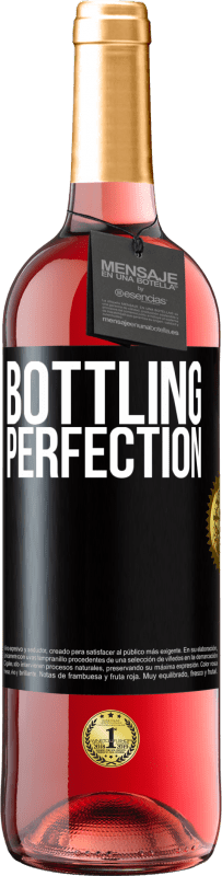 29,95 € Free Shipping | Rosé Wine ROSÉ Edition Bottling perfection Black Label. Customizable label Young wine Harvest 2021 Tempranillo