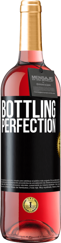 29,95 € | Roséwein ROSÉ Ausgabe Bottling perfection Schwarzes Etikett. Anpassbares Etikett Junger Wein Ernte 2024 Tempranillo