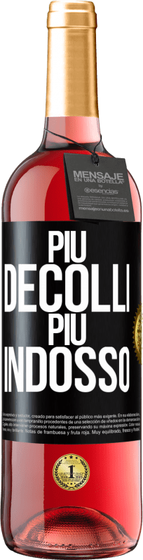 29,95 € | Vino rosato Edizione ROSÉ Più decolli, più indosso Etichetta Nera. Etichetta personalizzabile Vino giovane Raccogliere 2024 Tempranillo