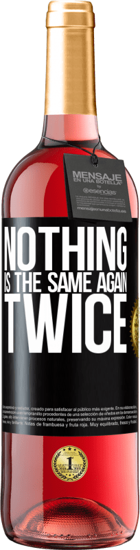 29,95 € | Rosé Wine ROSÉ Edition Nothing is the same again twice Black Label. Customizable label Young wine Harvest 2025 Tempranillo