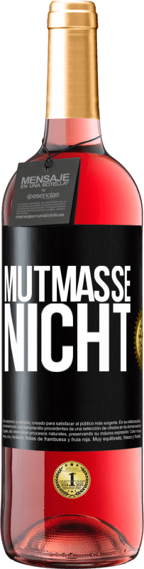 29,95 € | Roséwein ROSÉ Ausgabe Mutmaße nicht Schwarzes Etikett. Anpassbares Etikett Junger Wein Ernte 2024 Tempranillo