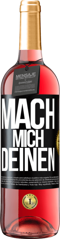 29,95 € Kostenloser Versand | Roséwein ROSÉ Ausgabe Mach mich Deinen Schwarzes Etikett. Anpassbares Etikett Junger Wein Ernte 2025 Tempranillo