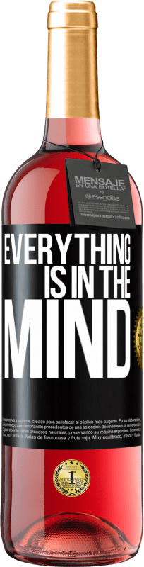 29,95 € | Rosé Wine ROSÉ Edition Everything is in the mind Black Label. Customizable label Young wine Harvest 2024 Tempranillo