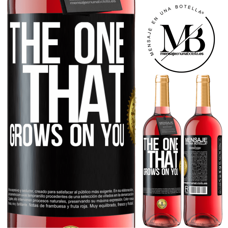29,95 € Free Shipping | Rosé Wine ROSÉ Edition The one that grows on you Black Label. Customizable label Young wine Harvest 2021 Tempranillo