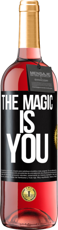 29,95 € | Rosé Wine ROSÉ Edition The magic is you Black Label. Customizable label Young wine Harvest 2024 Tempranillo