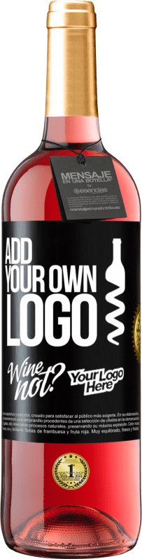 24,95 € | Rosé Wine ROSÉ Edition Add your own logo Black Label. Customizable label Young wine Harvest 2021 Tempranillo