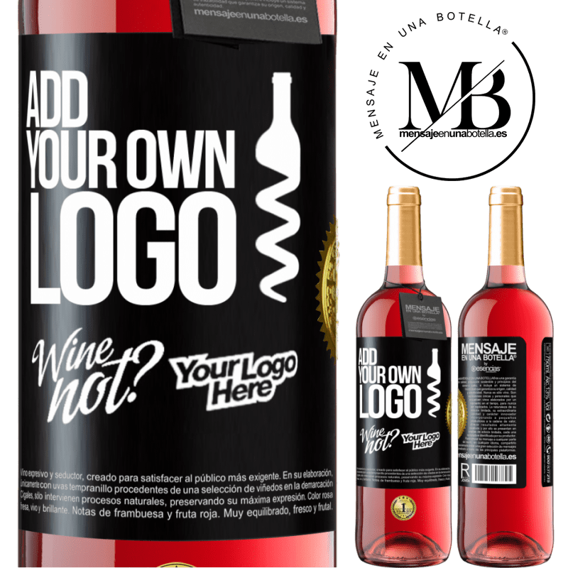 29,95 € Free Shipping | Rosé Wine ROSÉ Edition Add your own logo Black Label. Customizable label Young wine Harvest 2024 Tempranillo