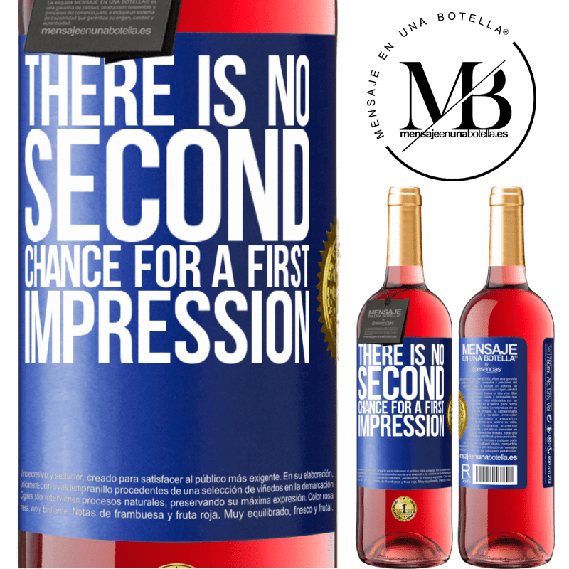 29,95 € Free Shipping | Rosé Wine ROSÉ Edition There is no second chance for a first impression Blue Label. Customizable label Young wine Harvest 2024 Tempranillo