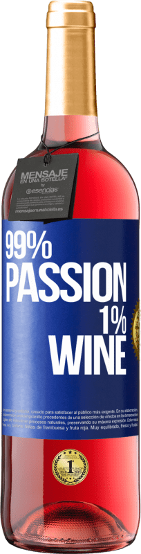 «99% passion, 1% wine» ROSÉエディション