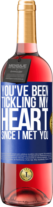 «Ты щекотал мое сердце с тех пор, как я встретил тебя» Издание ROSÉ