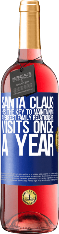 «圣诞老人拥有维持完美家庭关系的关键：每年探访一次» ROSÉ版