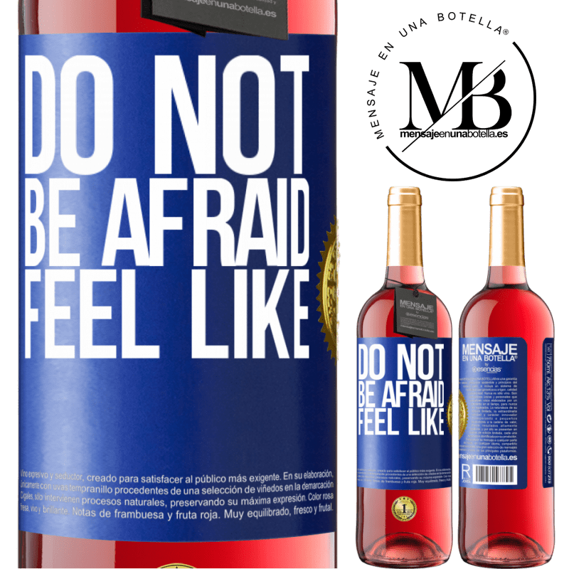 29,95 € Free Shipping | Rosé Wine ROSÉ Edition Do not be afraid. Feel like Blue Label. Customizable label Young wine Harvest 2025 Tempranillo