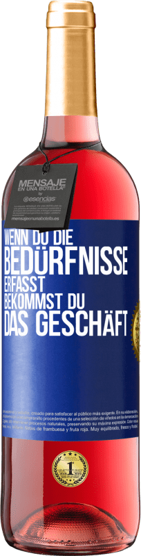 29,95 € Kostenloser Versand | Roséwein ROSÉ Ausgabe Wenn du die Bedürfnisse erfasst, bekommst du das Geschäft Blaue Markierung. Anpassbares Etikett Junger Wein Ernte 2025 Tempranillo