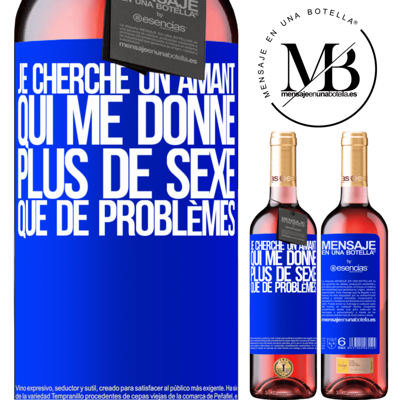 «Je cherche un amant qui me donne plus de sexe que de problèmes» Édition ROSÉ