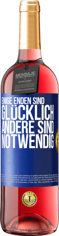 29,95 € | Roséwein ROSÉ Ausgabe Einige Enden sind. glücklich Andere sind notwendig Blaue Markierung. Anpassbares Etikett Junger Wein Ernte 2024 Tempranillo