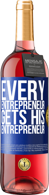«Каждый предприниматель получает своего предпринимателя» Издание ROSÉ